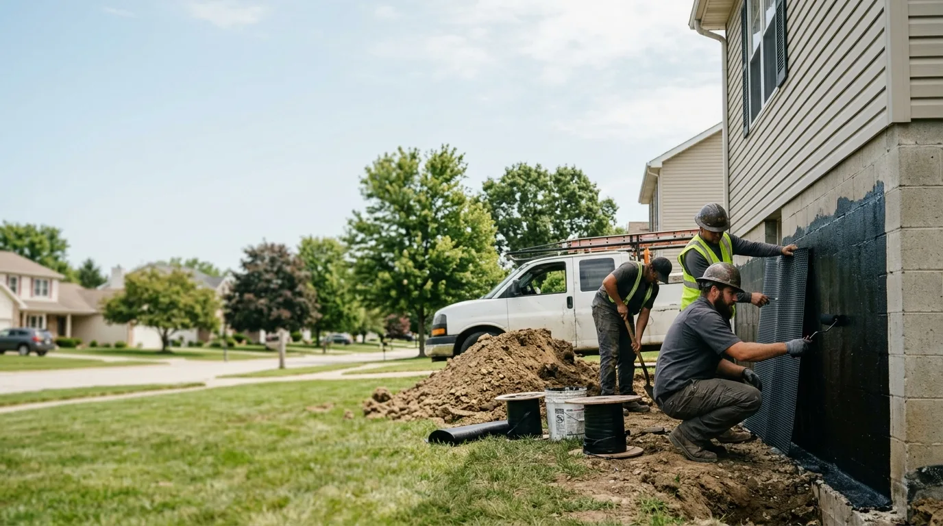 Basement Waterproofing in Lakeville, OH near me